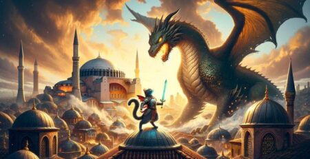 Yapay zeka ile ejderha kedi mücadelesi